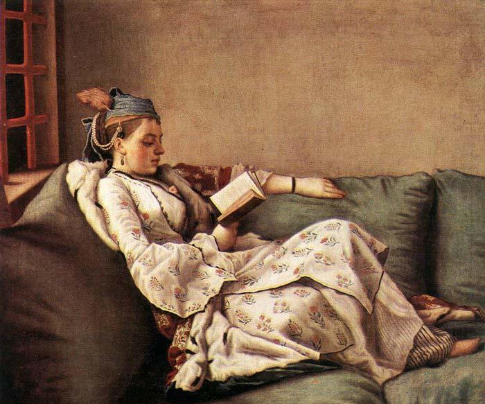 Jean-Etienne Liotard Marie Adalaide china oil painting image